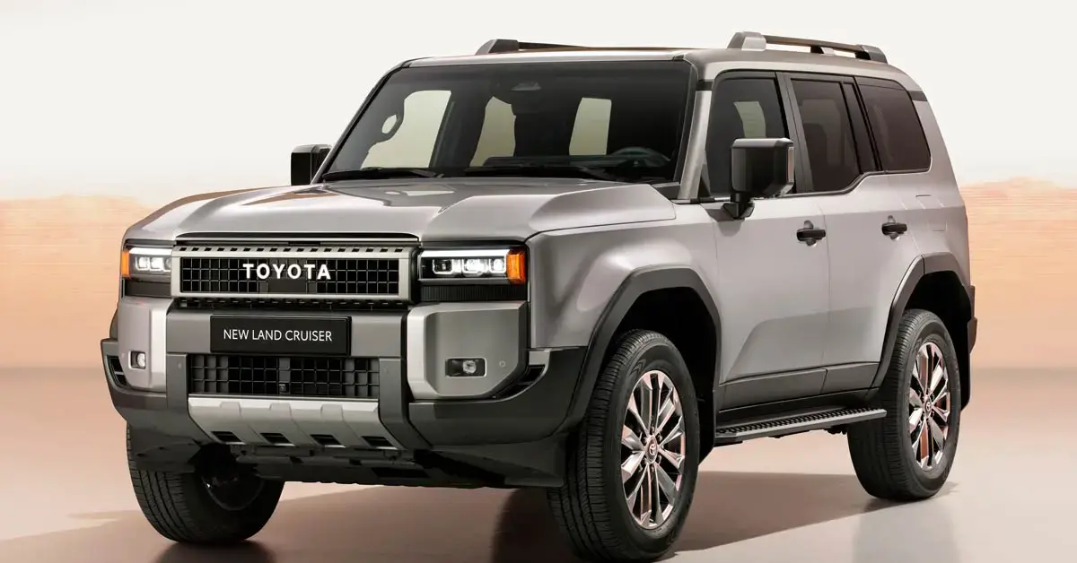 新一代陆地巡洋舰配24t涡轮增压混动引擎剑指路虎卫士和仰望u8