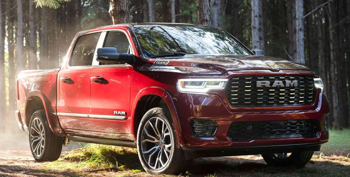 动力堪比超跑的美式皮卡!新款ram1500推增程版,最大672马力!