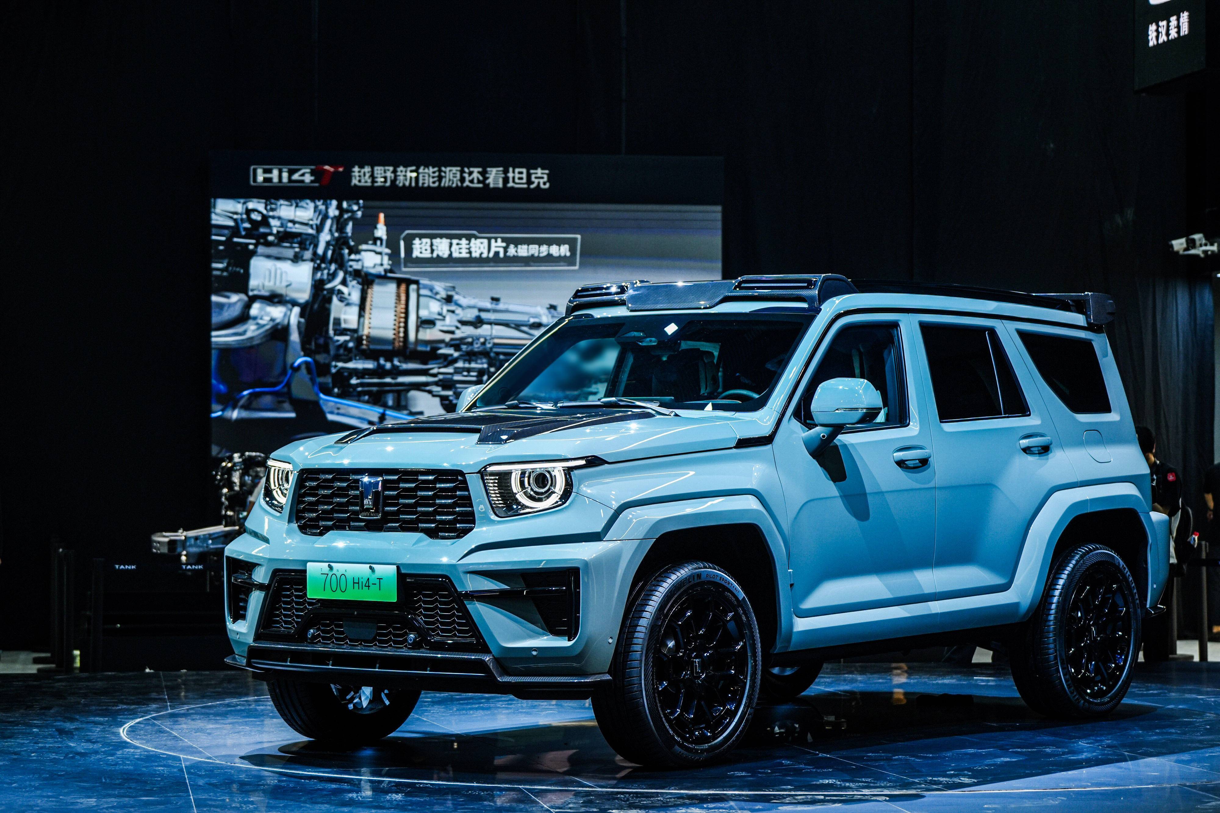 中国品牌独一无二大排量混动,坦克700 hi4-t首发限定版55秒全部售罄!