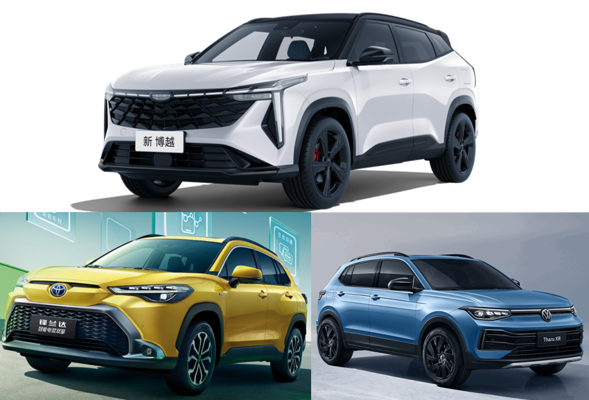  预算 10 万买 SUV，新博越自主 PK 合资完胜丰田、大众。