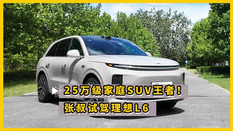 25万级家庭SUV王者！张叔试驾理想L6
