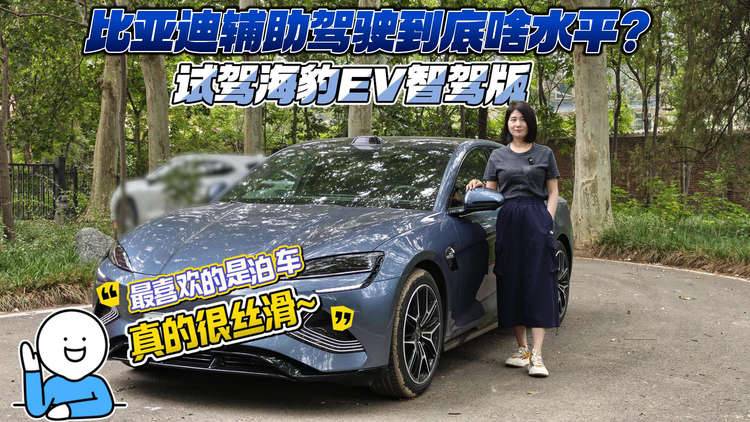 比亚迪辅助驾驶到底啥水平？试驾海豹EV智驾版 泊车真的很丝滑