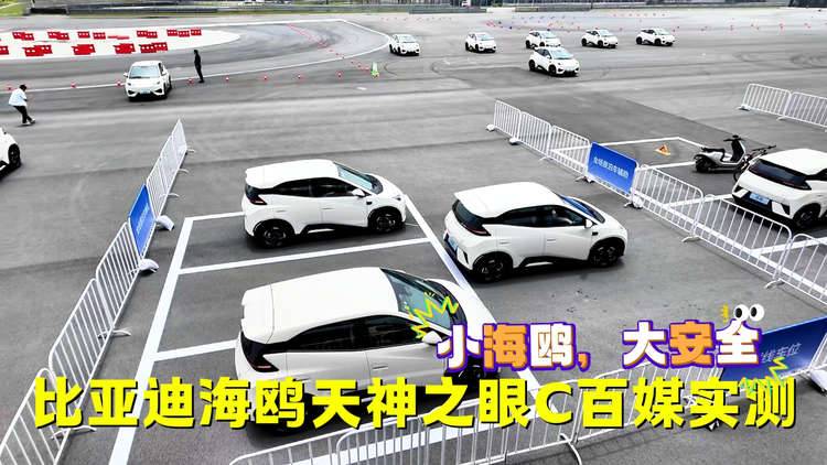 小海鸥，大安全，比亚迪海鸥天神之眼C百媒实测