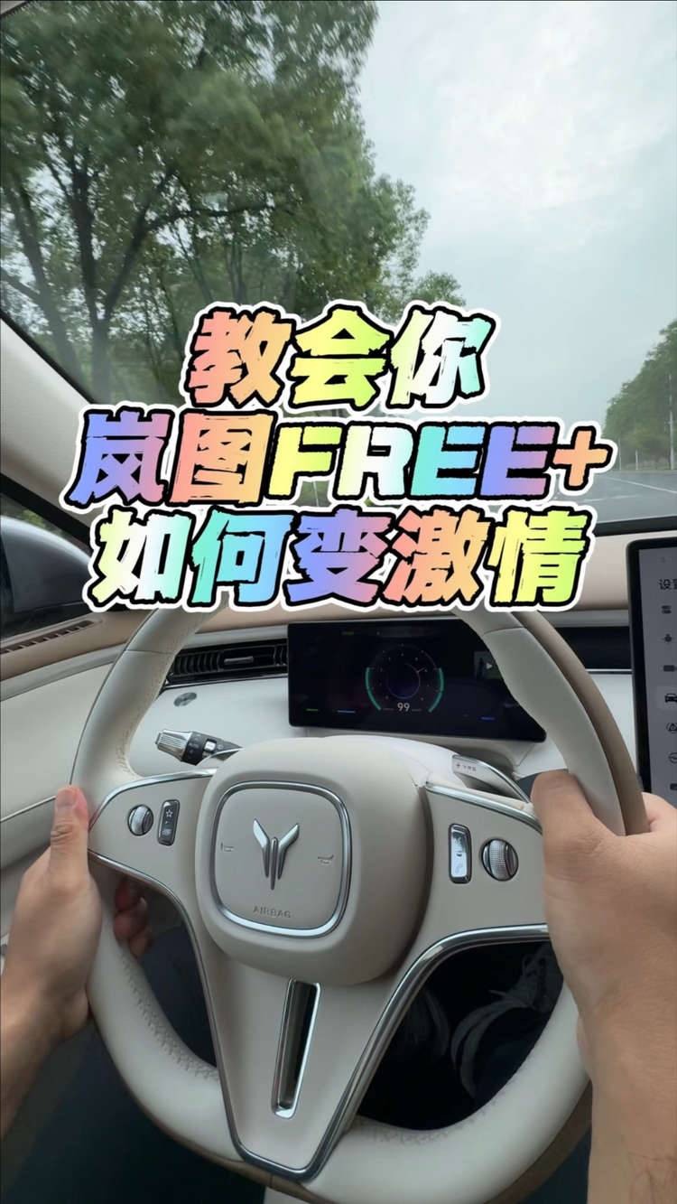 教会你岚图FREE+如何变激情