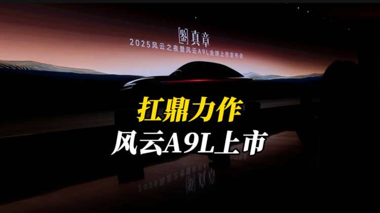 全球真C级旗舰风云A9L正式上市