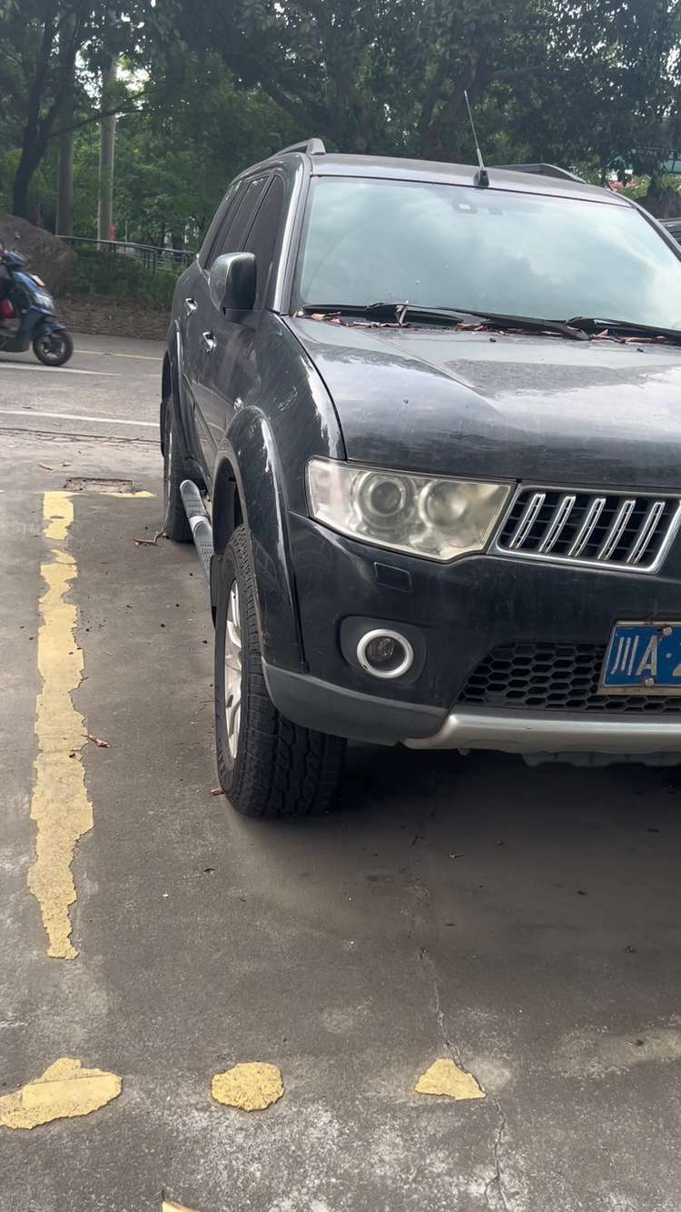 三菱帕杰罗，被扔掉了吗？