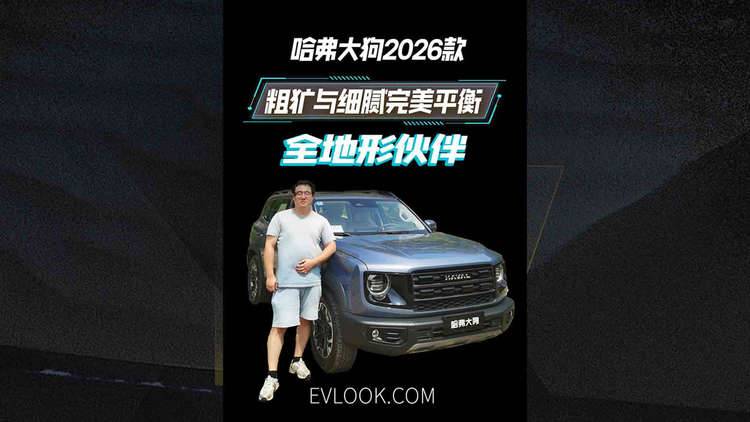 试驾哈弗大狗2026款 粗犷与细腻完美平衡