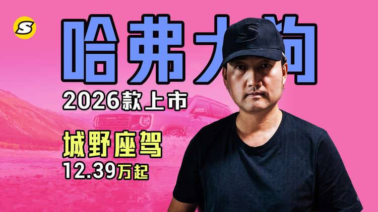 2026款哈弗大狗上市 可城可野12.39万起 是户外达人喜爱的座驾