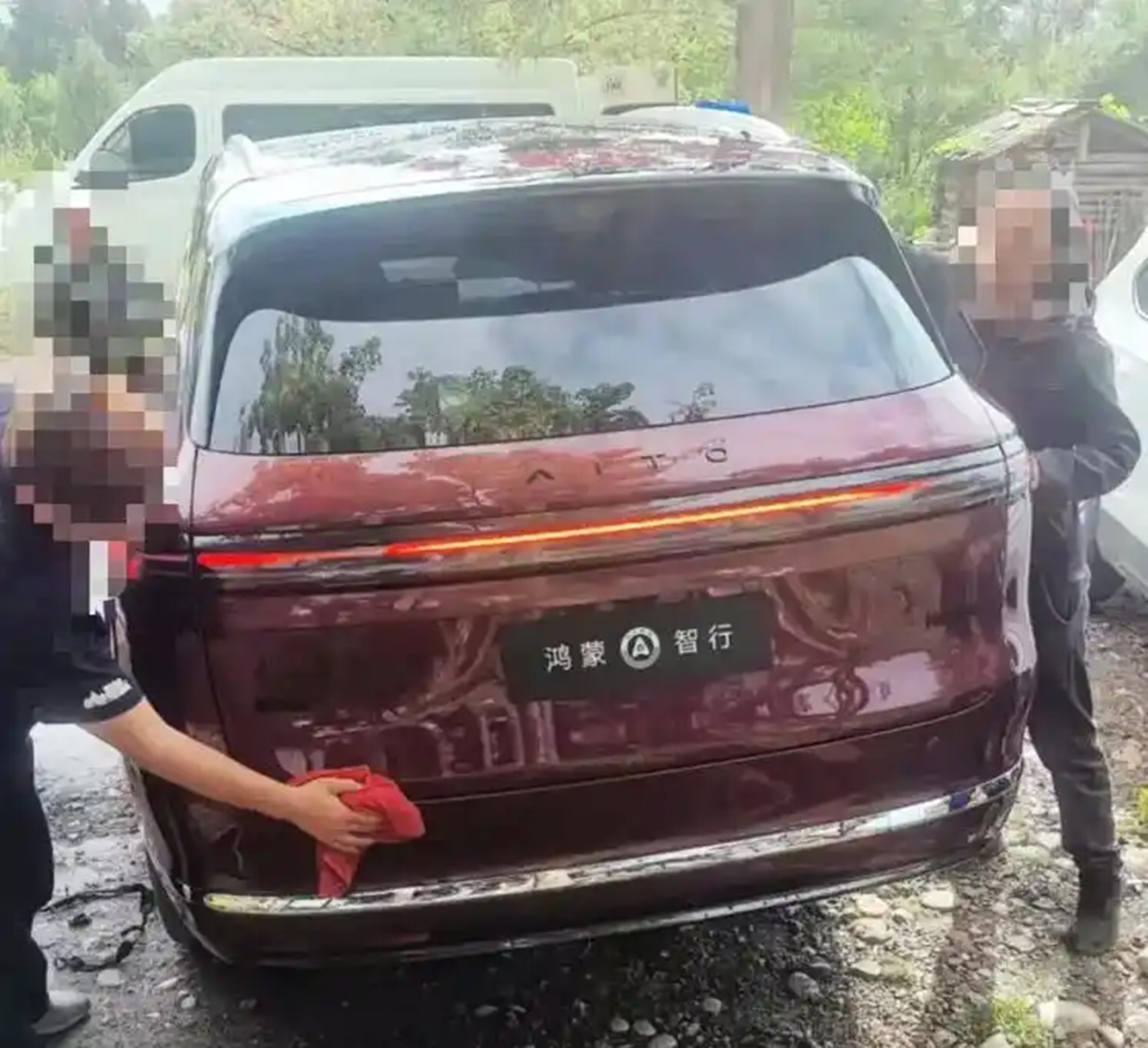 擦车
