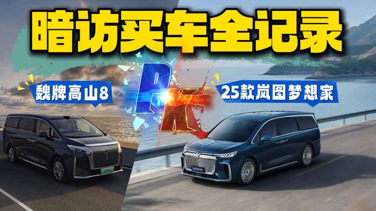 买魏牌高山8之前,暗访了岚图梦想家,差点交了智商税