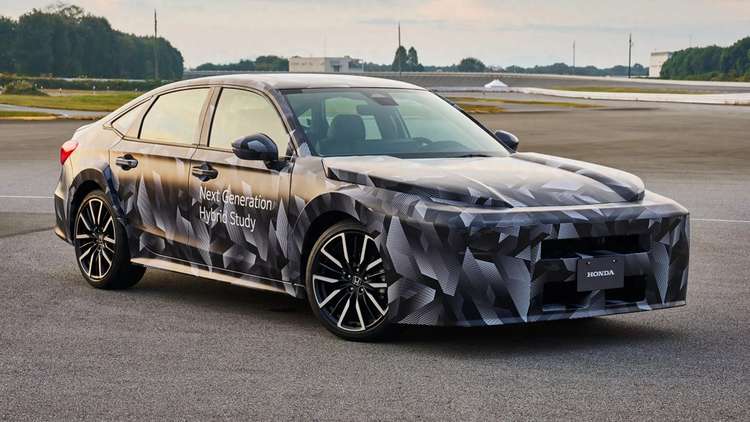 下一代思域谍照亮相 本田将启用全新混动车型架构