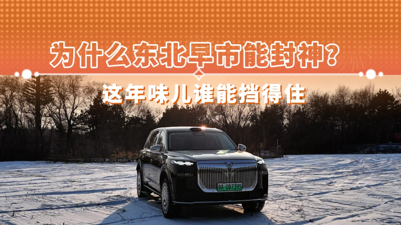 为什么东北早市能封神?这年味儿谁能挡得住