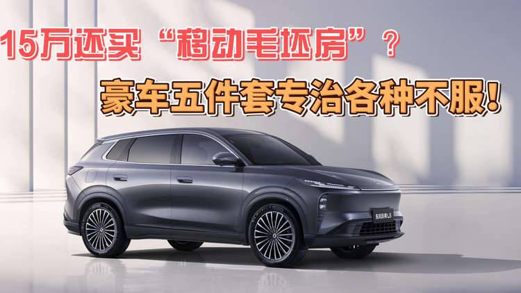 15万还买“移动毛坯房”？豪车五件套专治各种不服！
