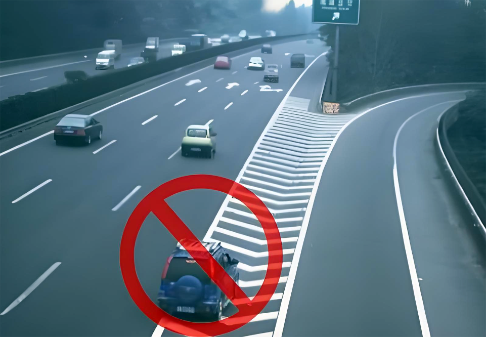 无知不是理由、懵了不是借口，高速公路匝道口停车变道者应当重罚