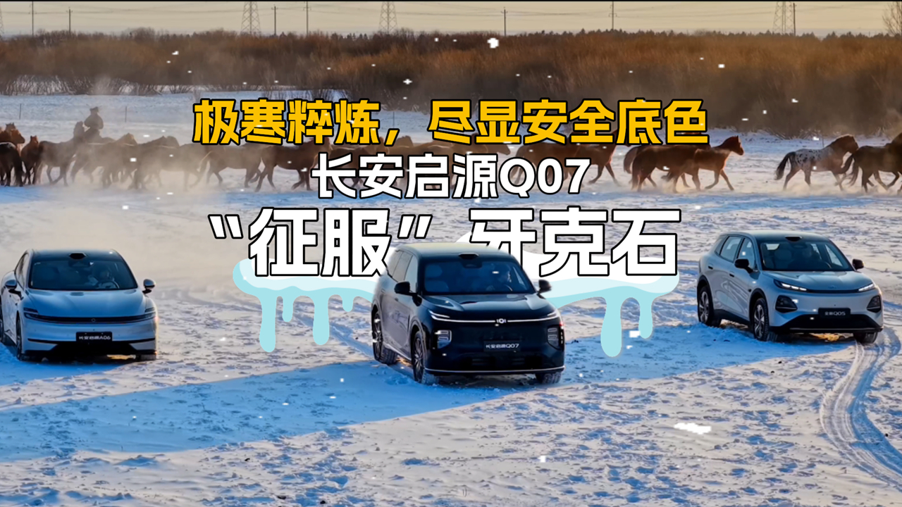 极寒粹炼，尽显安全底色！长安启源Q07“征服”牙克石