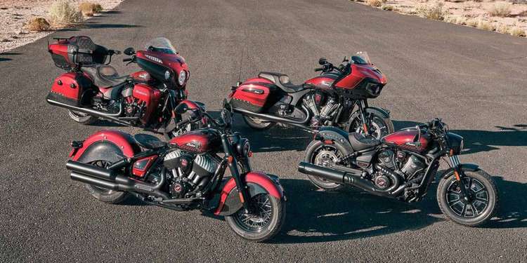 火红水晶涂装！印第安125周年限量款正式发布