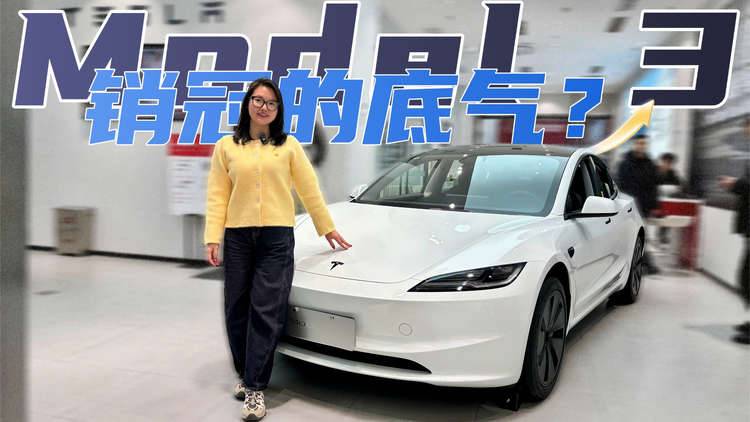 实拍销量王特斯拉Model 3！8000元补贴+5年0息，闭眼冲？