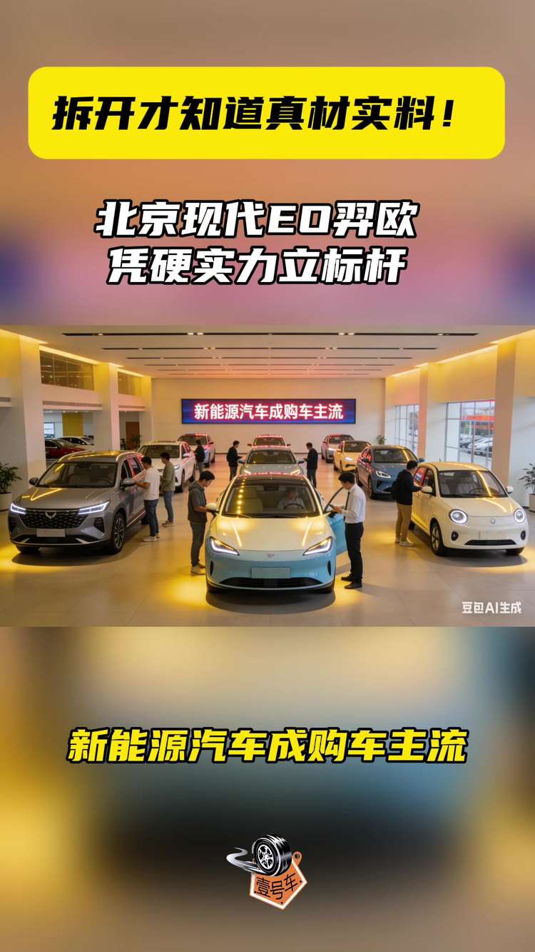 拆开才知道真材实料!北京现代EO羿欧凭硬实力立标杆