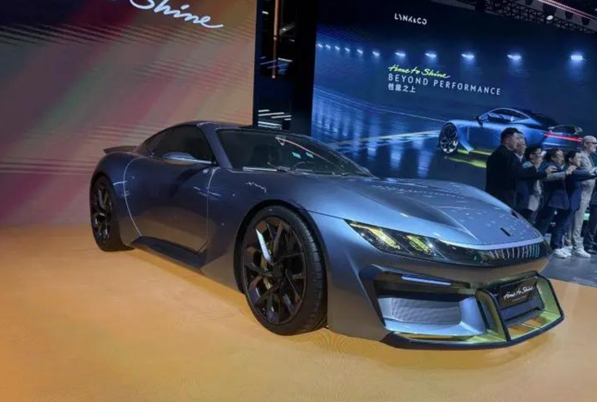 北京车展领克GT概念超跑正式登场！零百加速仅2秒