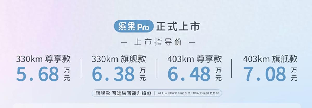 五菱又一代步小车，缤果Pro上市，外观复古时尚，5座，续航403km