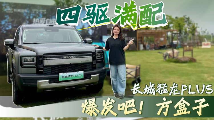 长城猛龙PLUS热销交付现场!16万出头拿下四驱方盒子?