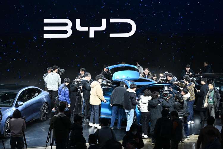 比亚迪带动中国品牌跻身韩国进口车销量前三 超越日本品牌整体销量