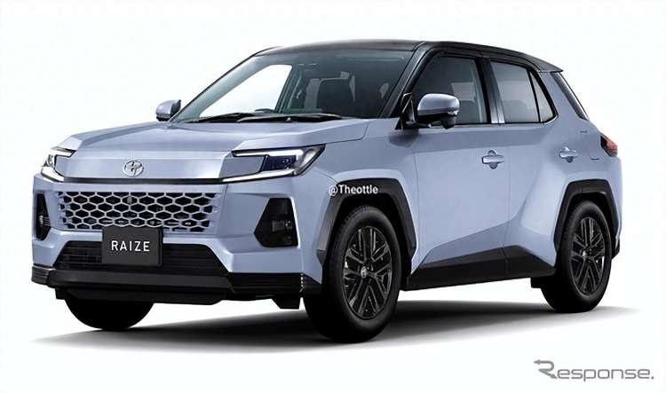 丰田全新Raize曝光:外观向RAV4靠拢,或将迎来上市以来最大升级
