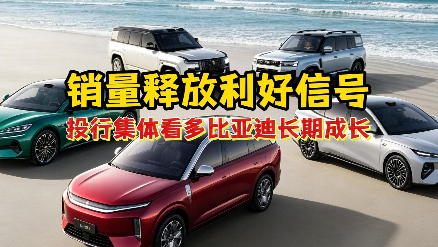 销量释放利好信号!比亚迪股价连续两日上涨
