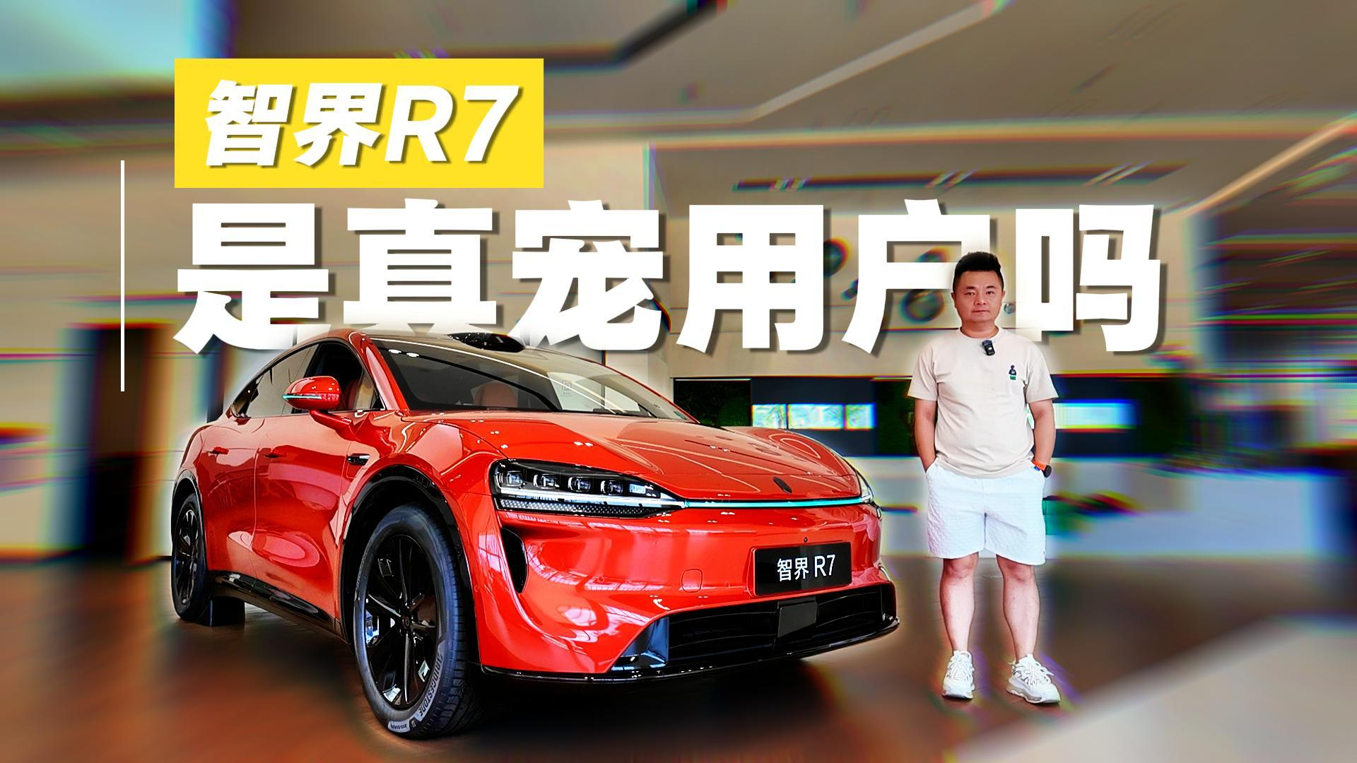 智界R7不仅空间大 内饰配色也多 是真宠用户吗?