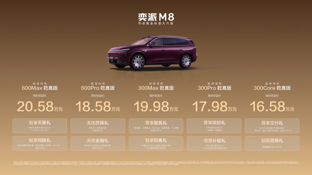 限时权益价16.58万起！东风奕派M8卷出价值新高度