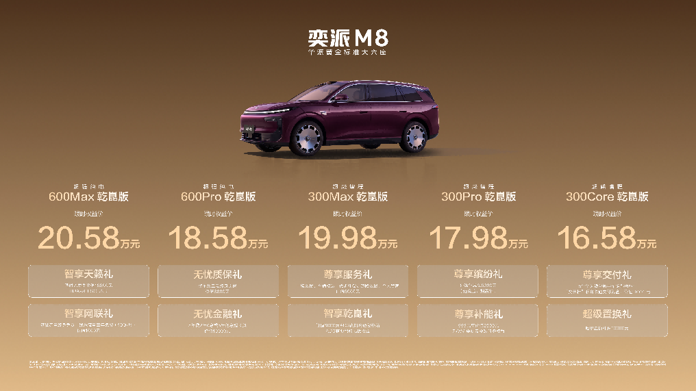 限时权益价16.58万起！东风奕派M8正式上市!