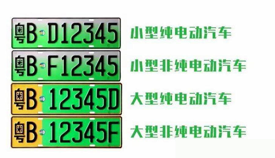 解读两种违法的新能源汽车号牌“美化”方法：白化和粘贴