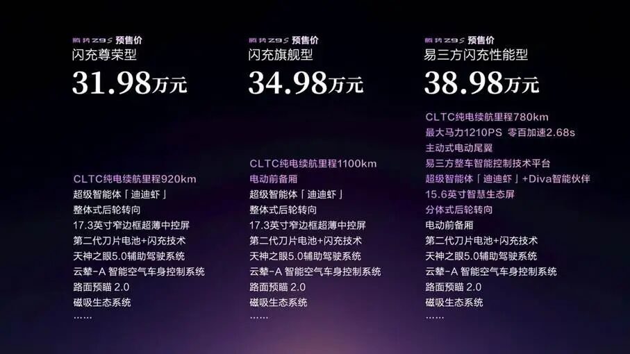 百万超跑技术同源，腾势Z9S正式开启预售