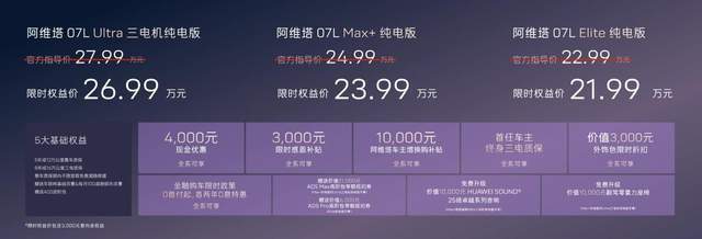 阿维塔07L上市22.99万元起，全球品牌代言人张凌赫亮相发布会