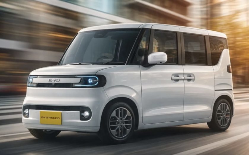 比亚迪在日本推出了K-Car,一周内售出741辆