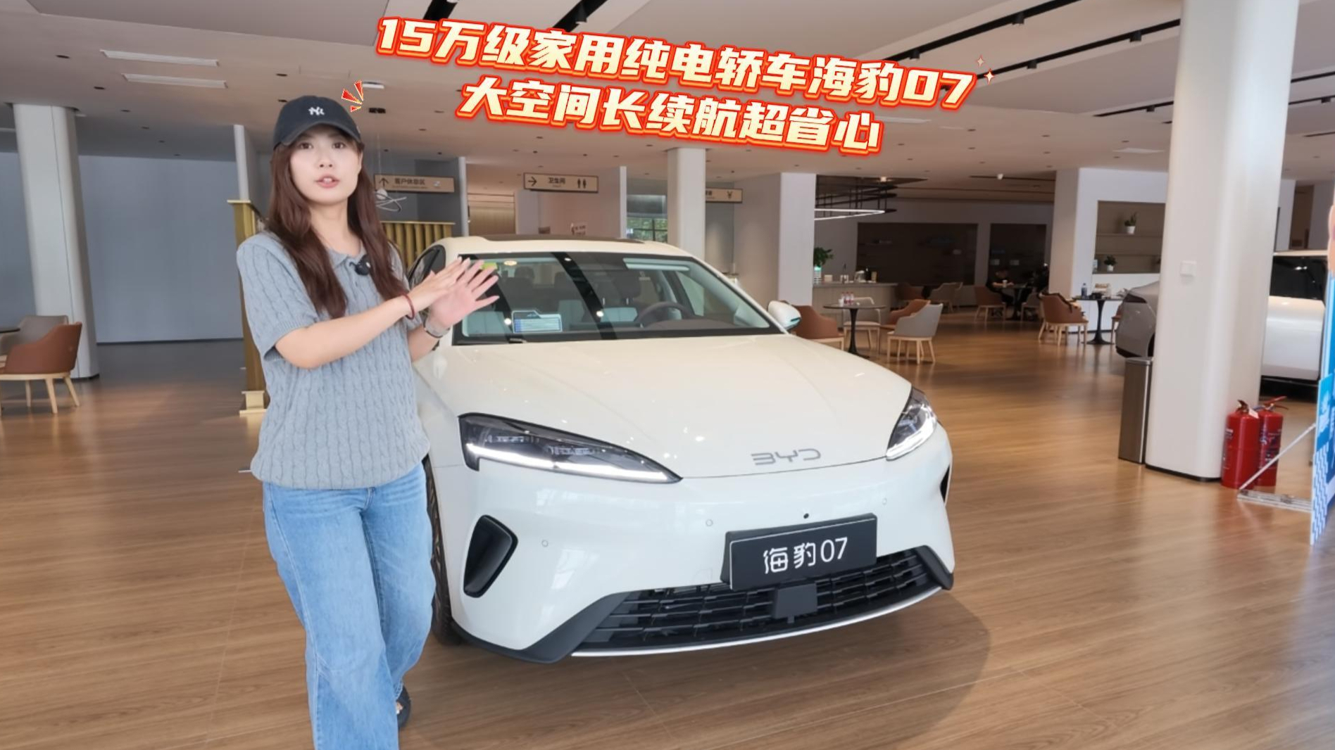 15万级家用纯电轿车海豹07，大空间长续航超省心
