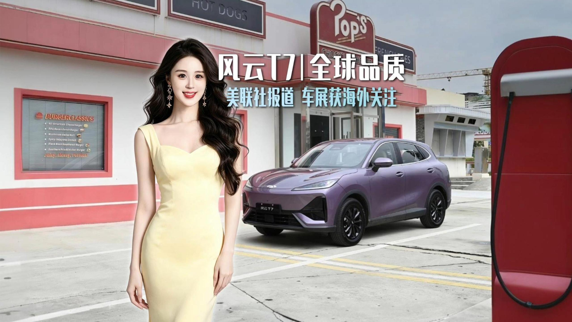 获美联社关注！风云T7，全球标准纯电SUV，8.26正式上市！