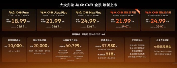 猎影美学登场 大众安徽与众08猎影版暨全系正式上市