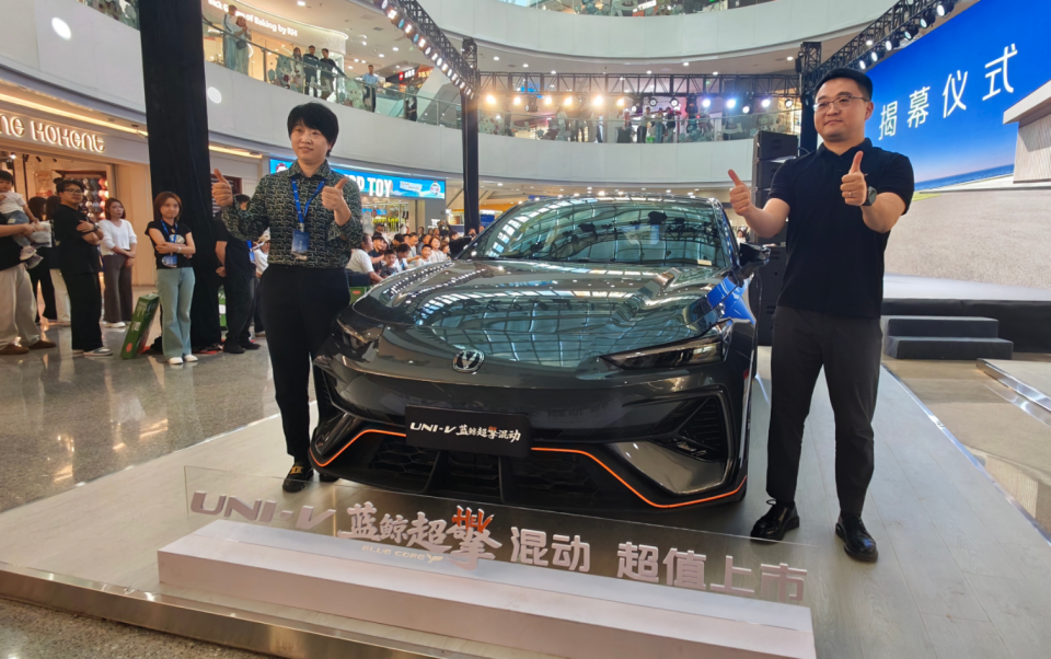 混动SUV进入7万时代，长安UNI-V蓝鲸超擎混动长春开售