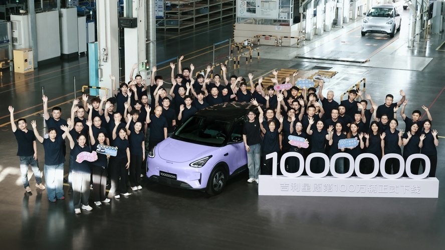 第100万辆正式下线，见证吉利星愿与用户的双向奔赴