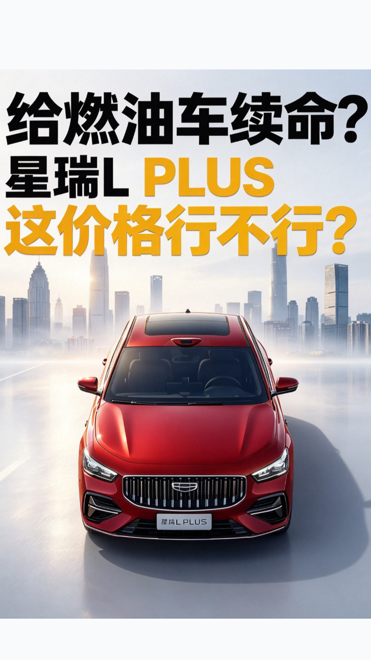 给燃油车续命?低油耗配激光雷达智驾?星瑞 L PLUS 价格行不行?